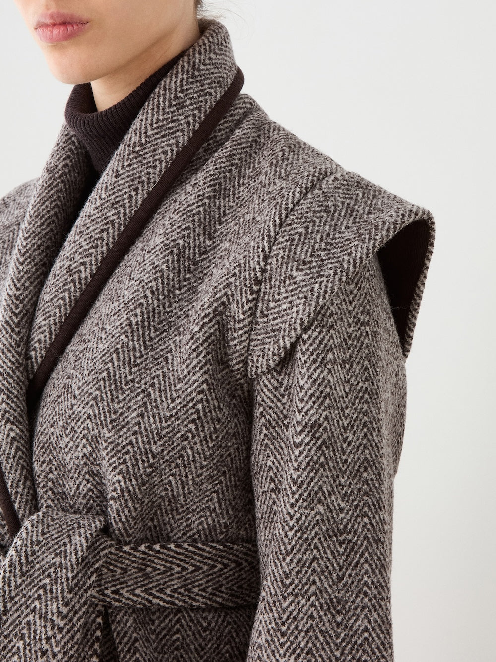 Laerdal Boiled Wool Belted Jacket Women