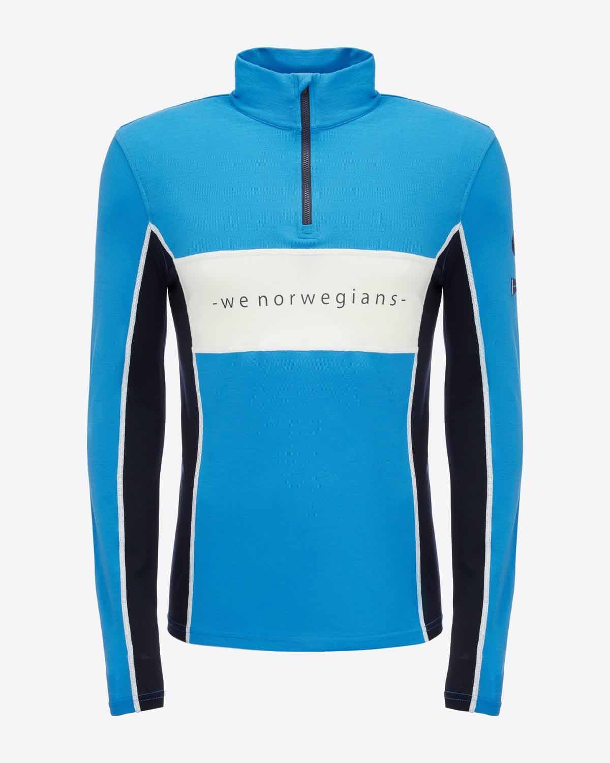 Lindesnes Zip-Up Men Blue