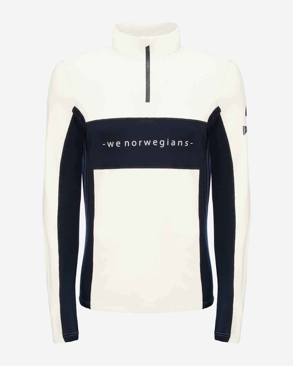 Lindesnes Zip-Up Men White