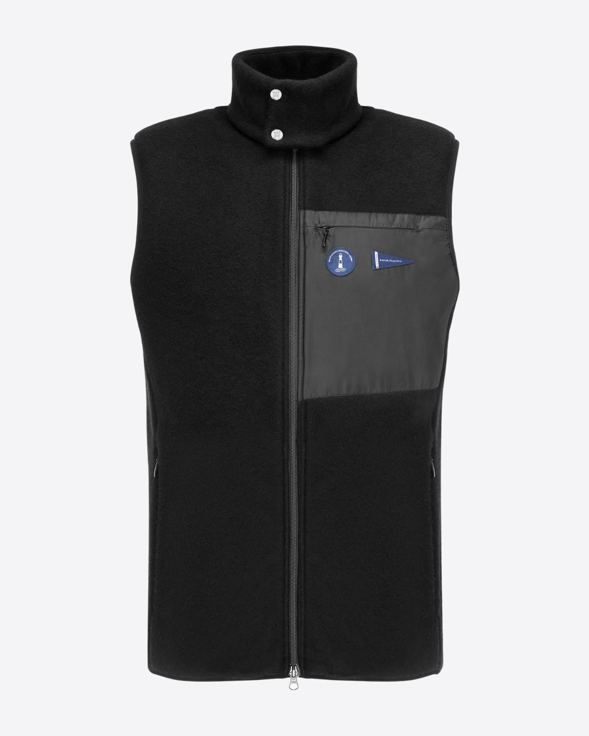 Faerder Vest Men Black