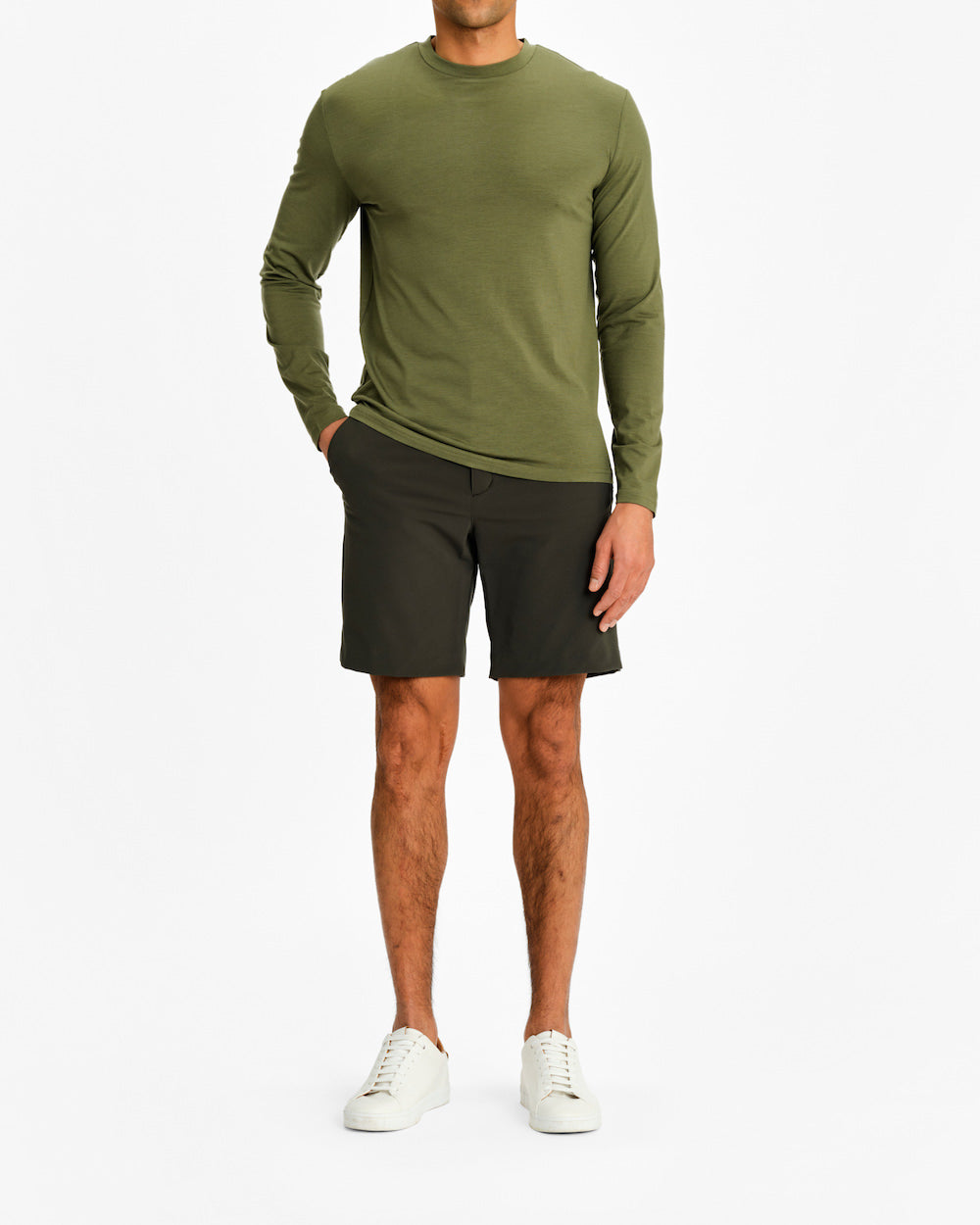 Salt Long Sleeve Men Khaki