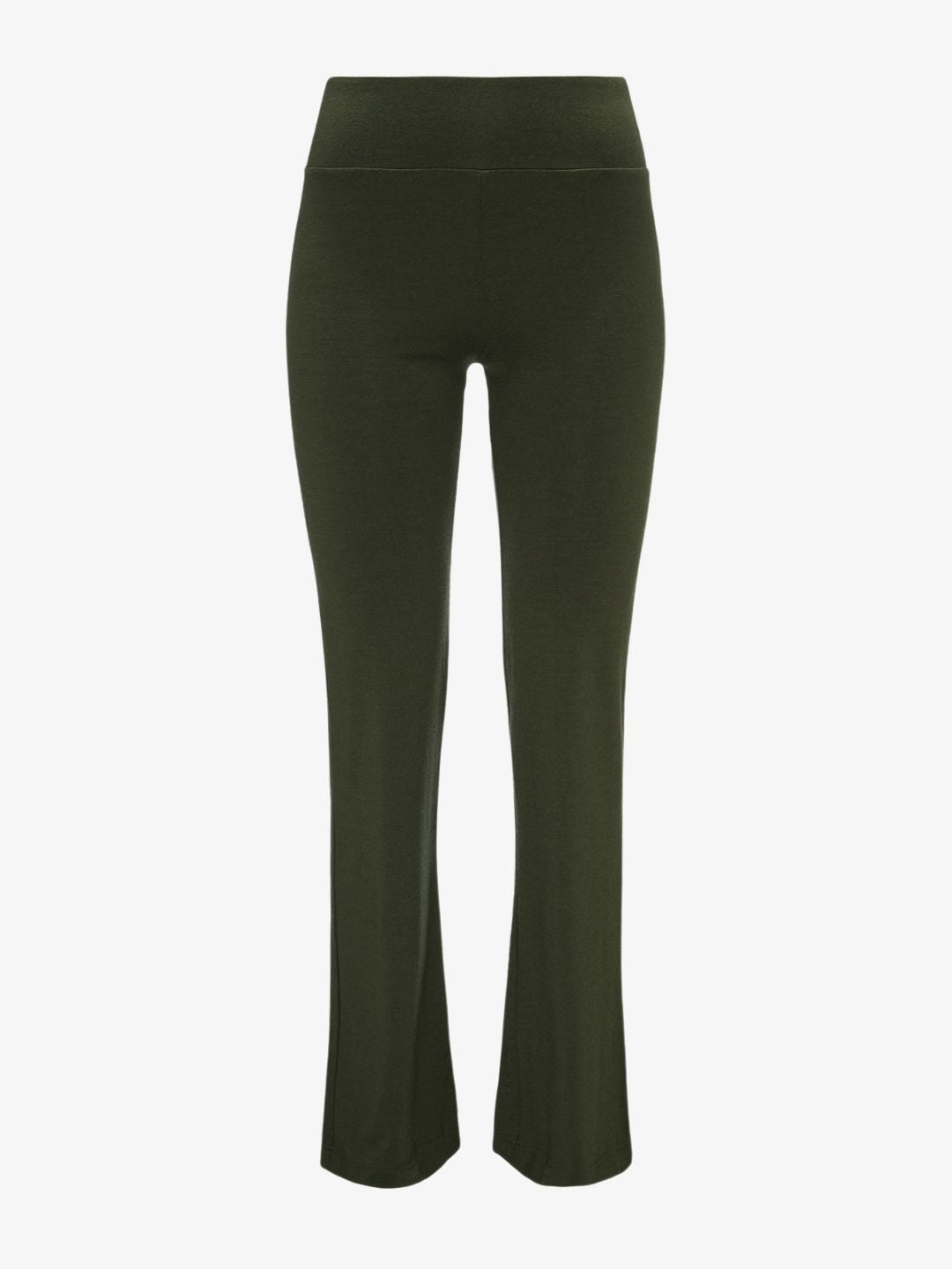 Hygge Flared Pant Women Olive Green