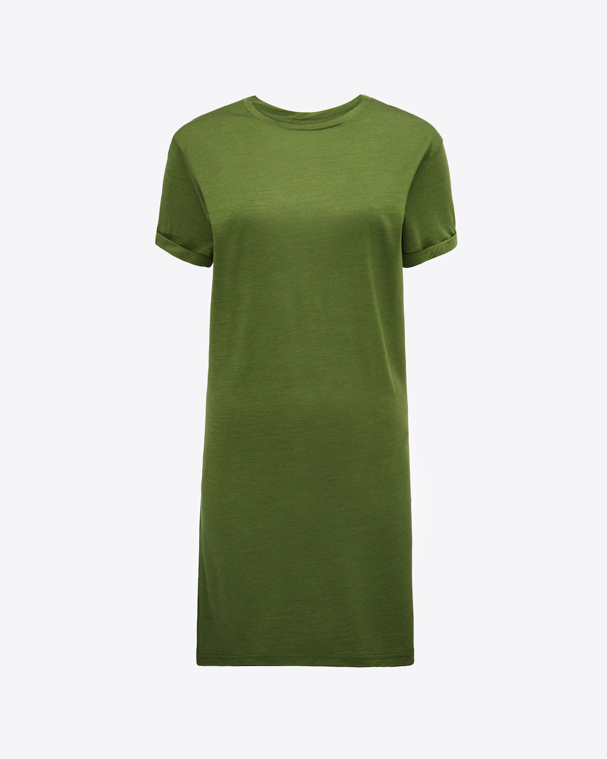 Skog T-shirt Dress Woman Khaki