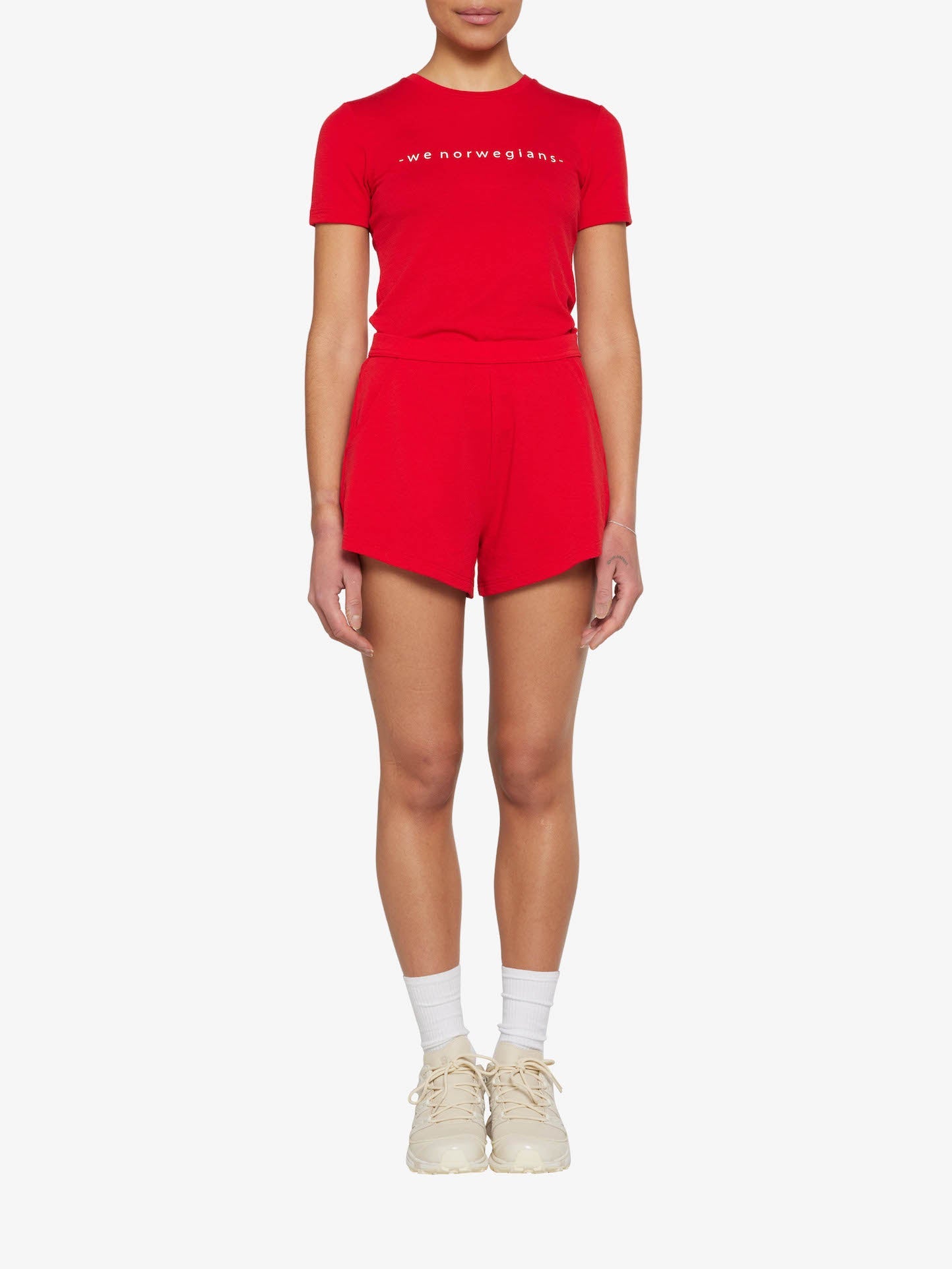 Lindesnes Tee Women Red