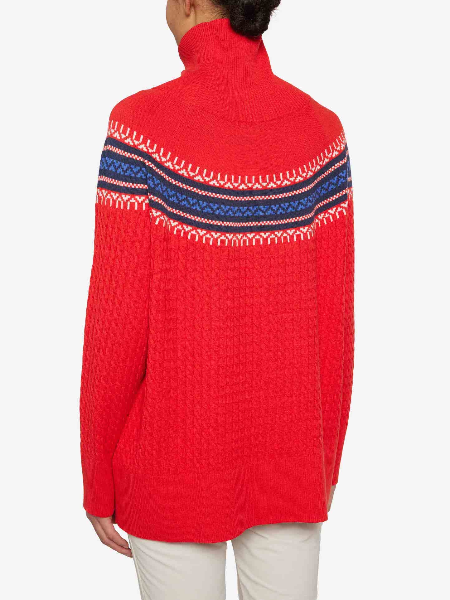 Holmen Sweater Women Red