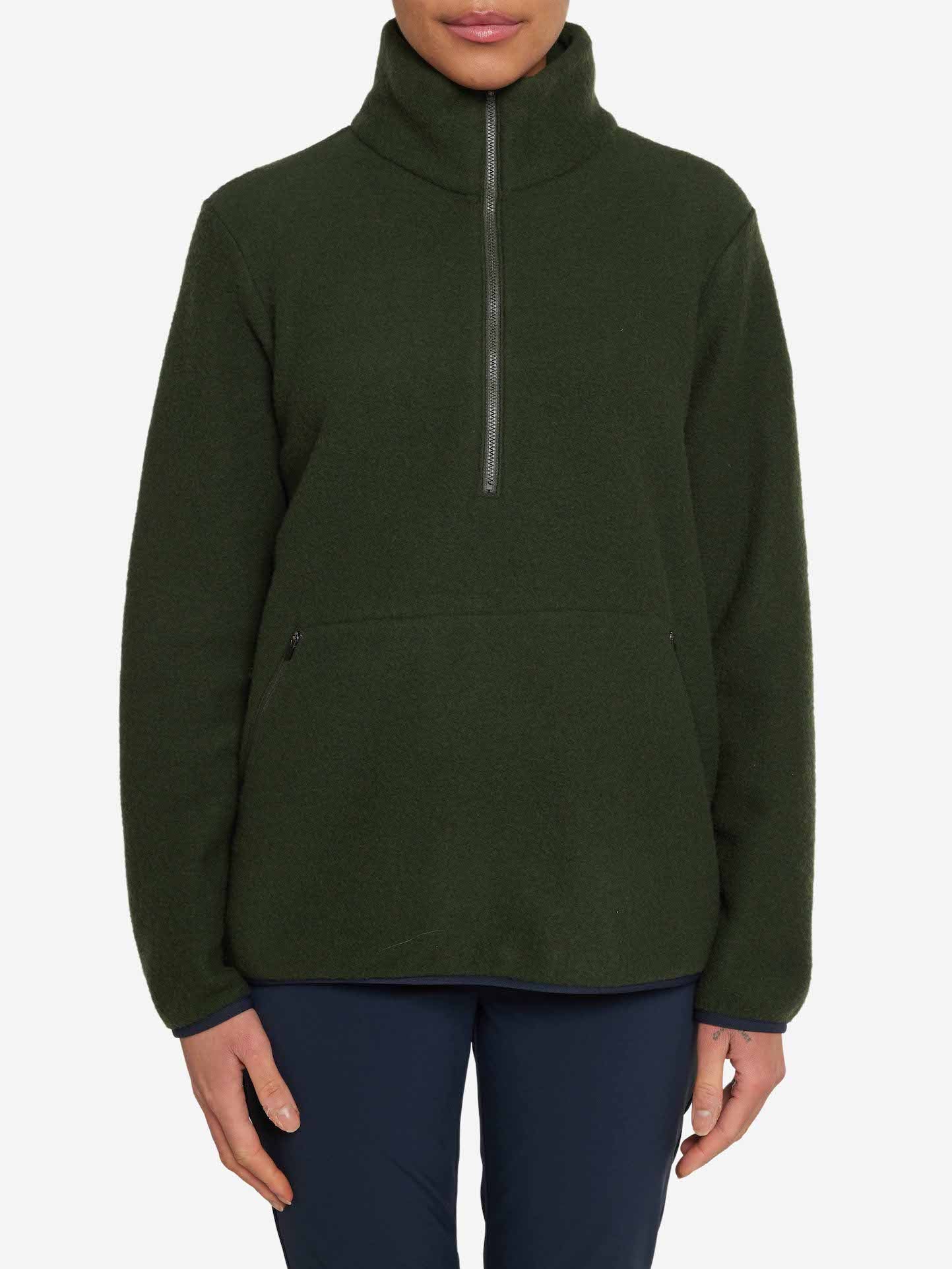 Svalbard Sweater Women Olive Green