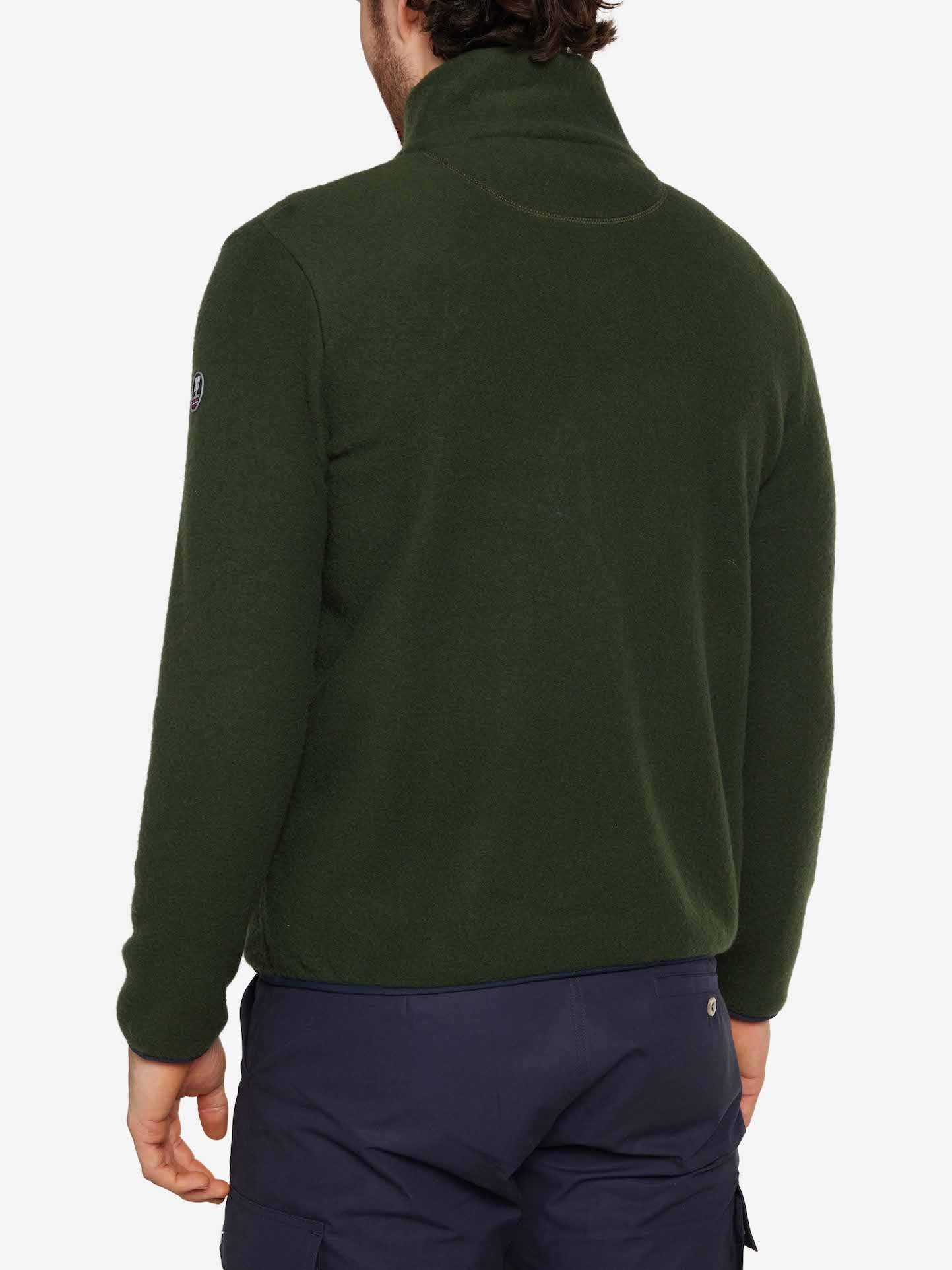 Svalbard Sweater Men Olive Green