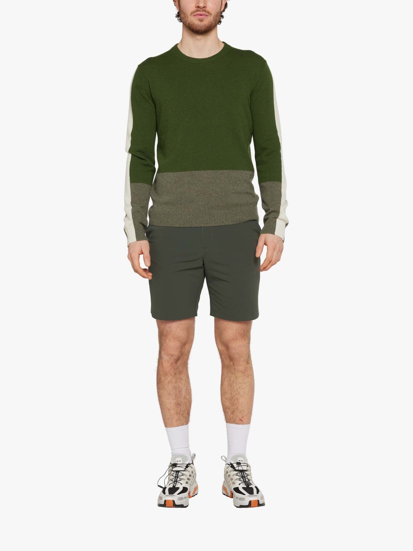 Morild Sweater Men Olive Green