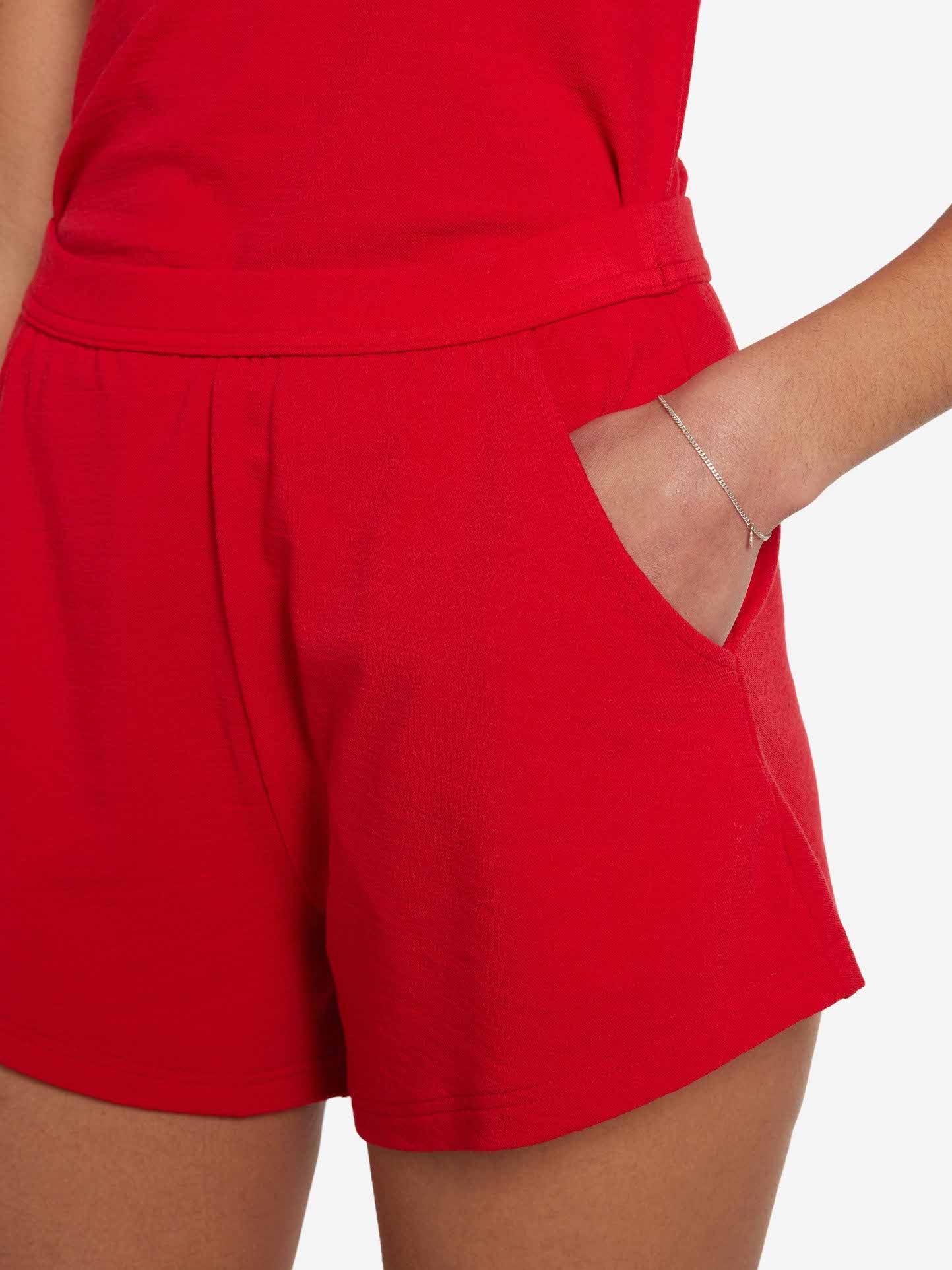 Lindesnes Running Shorts Women Red